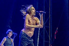 Iggy Pop performs at Mad Cool 2025 - Madrid