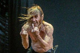 Iggy Pop performs at Mad Cool 2025 - Madrid