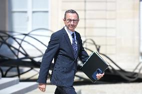 Cabinet Meeting At Elysee Palace – Paris