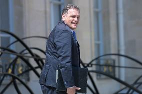 Cabinet Meeting At Elysee Palace – Paris