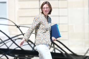 Cabinet Meeting At Elysee Palace – Paris