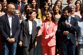Queen Letizia At AECID - Madrid