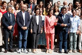 Queen Letizia At AECID - Madrid
