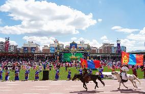 Naadam festival in Mongolia