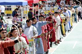 Naadam festival in Mongolia