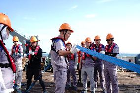 Launches Unmanned Swarm for Scientific Research in Xiangyanghong 10 - China