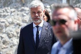 Olivier Marleix Funeral - Anet