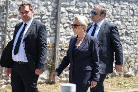 Olivier Marleix Funeral - Anet