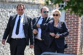 Olivier Marleix Funeral - Anet
