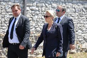 Olivier Marleix Funeral - Anet