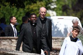 Olivier Marleix Funeral - Anet
