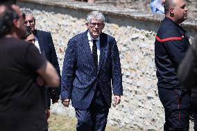 Olivier Marleix Funeral - Anet
