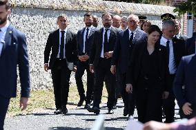 Olivier Marleix Funeral - Anet