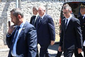 Olivier Marleix Funeral - Anet