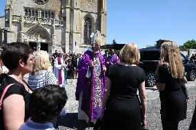 Olivier Marleix Funeral - Anet