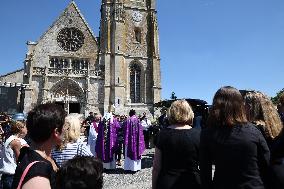 Olivier Marleix Funeral - Anet