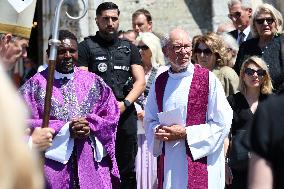 Olivier Marleix Funeral - Anet