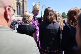 Olivier Marleix Funeral - Anet