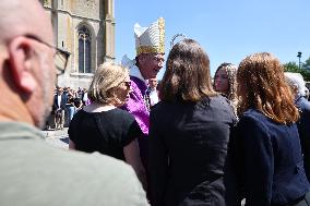 Olivier Marleix Funeral - Anet