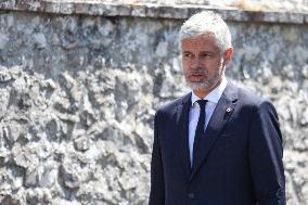 Olivier Marleix Funeral - Anet
