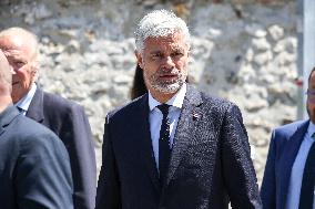 Olivier Marleix Funeral - Anet