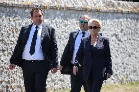 Olivier Marleix Funeral - Anet