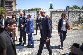Olivier Marleix Funeral - Anet