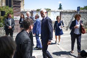 Olivier Marleix Funeral - Anet