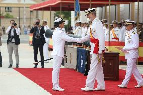 King Felipe VI Awards New Naval Officers - Cadiz
