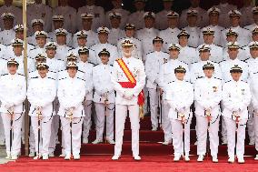 King Felipe VI Awards New Naval Officers - Cadiz