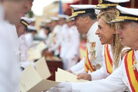 King Felipe VI Awards New Naval Officers - Cadiz