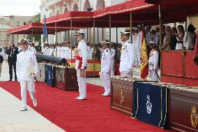 King Felipe VI Awards New Naval Officers - Cadiz