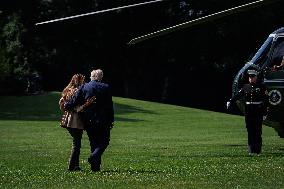 President and First Lady Trump Depart the White House - Washington
