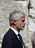 Olivier Marleix Funeral - Anet