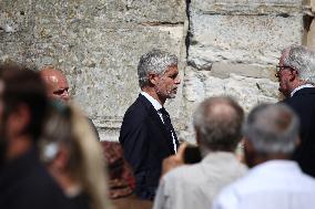 Olivier Marleix Funeral - Anet