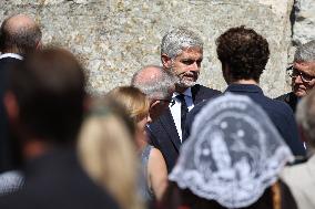 Olivier Marleix Funeral - Anet