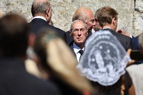 Olivier Marleix Funeral - Anet