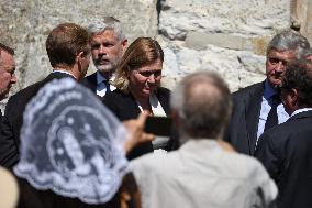 Olivier Marleix Funeral - Anet