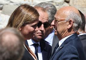Olivier Marleix Funeral - Anet