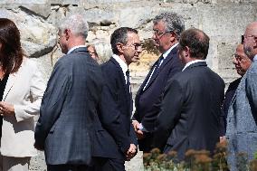 Olivier Marleix Funeral - Anet
