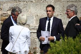 Olivier Marleix Funeral - Anet