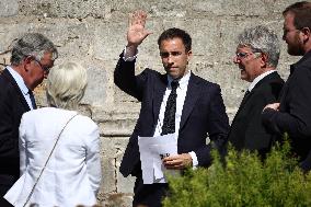 Olivier Marleix Funeral - Anet
