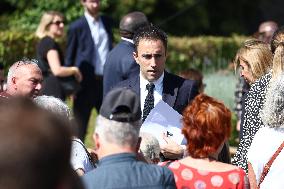 Olivier Marleix Funeral - Anet