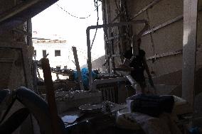 Aftermath Of Russian Drone Strike - Ukraine