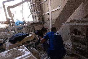 Aftermath Of Russian Drone Strike - Ukraine