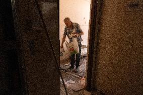 Aftermath Of Russian Drone Strike - Ukraine