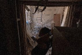 Aftermath Of Russian Drone Strike - Ukraine