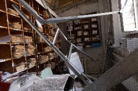 Aftermath Of Russian Drone Strike - Ukraine