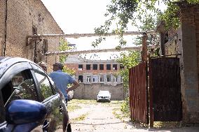 Aftermath Of Russian Drone Strike - Ukraine