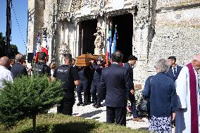 Olivier Marleix Funeral - Anet